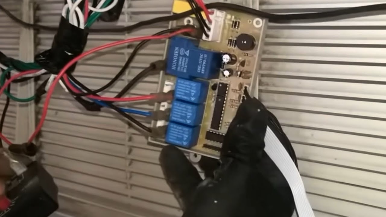 TARJETA UNIVERSAL´AIRE  TGM PISO TECHO ¿COMO SE INSTALA ? 5 TONELADAS
