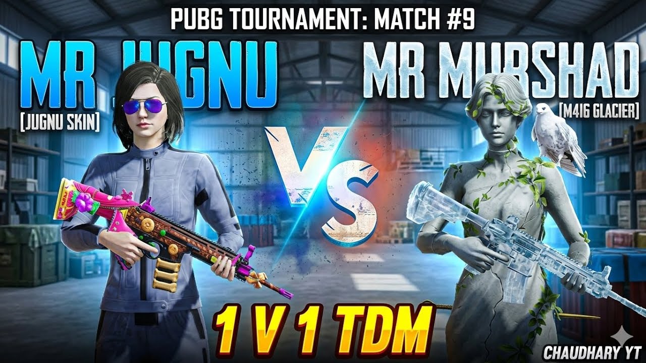 Match 9 | Mr Murshsd vs Mr Jugnu | Epic 1v1 TDM Tournament! 🔥