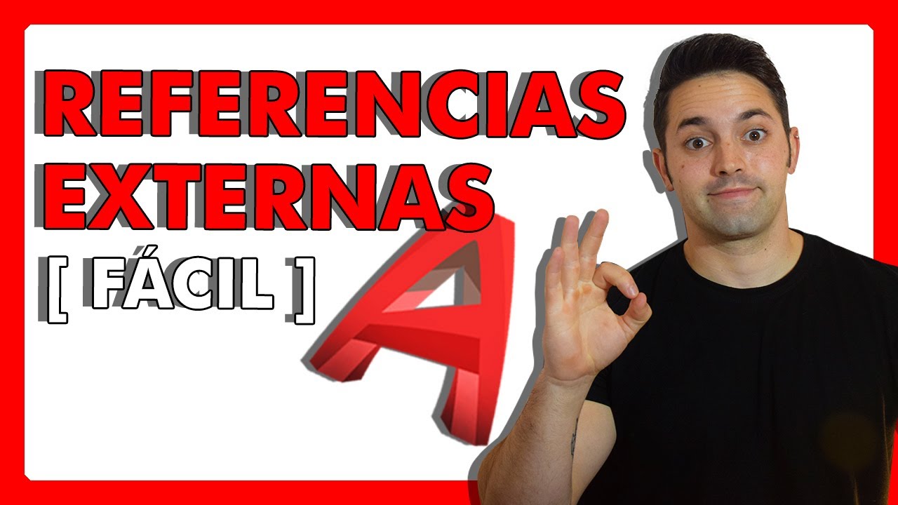 🤯 Cómo  USAR las REFERENCIAS EXTERNAS en AUTOCAD 🔥 [XREF y REFX Rápido y Fácil] 🔥