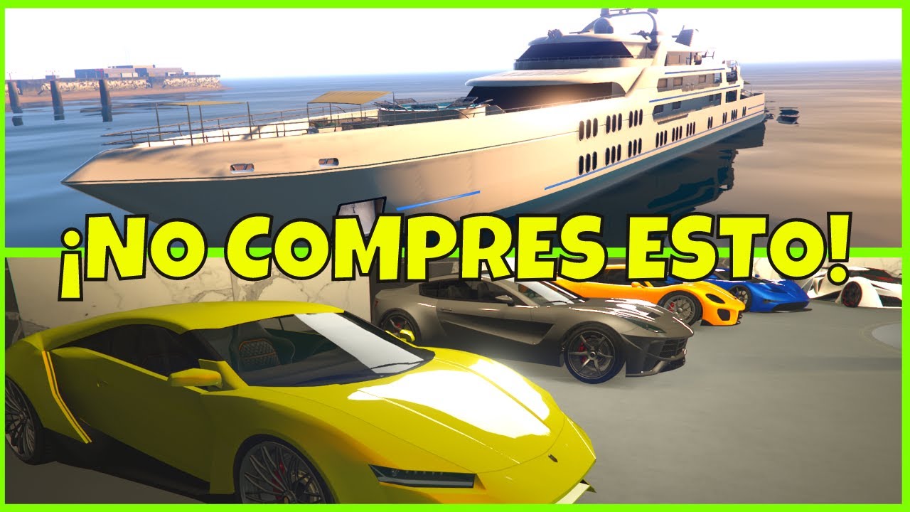 7 Cosas que NO DEBES comprar en GTA Online si eres principiante