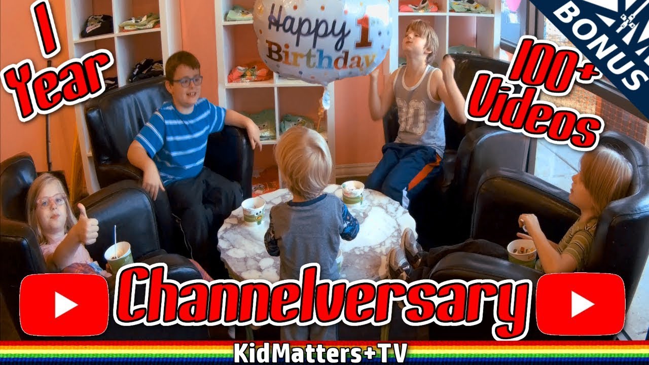 Happy 1st Channelversary. One year on youtube. 100+ videos. Celebration video [4k] [KM+Bonus S02E01]