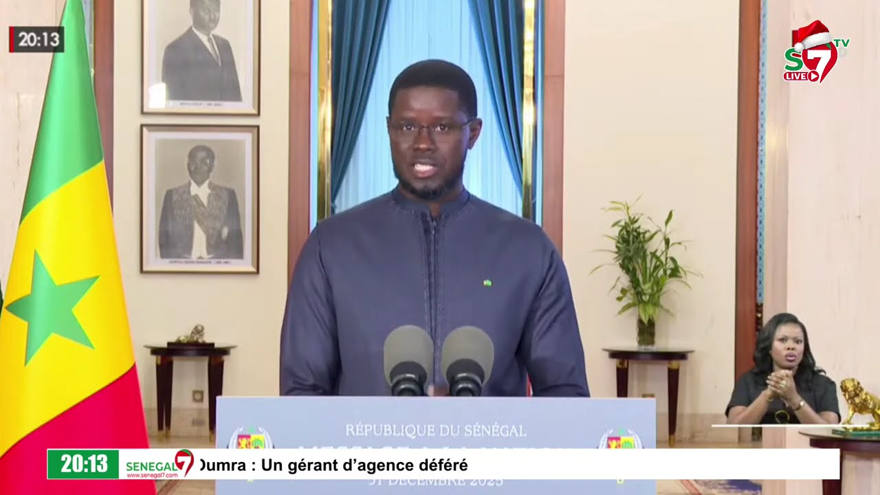 L’intégralité du discours à la Nation du President Bassirou Diomaye Faye