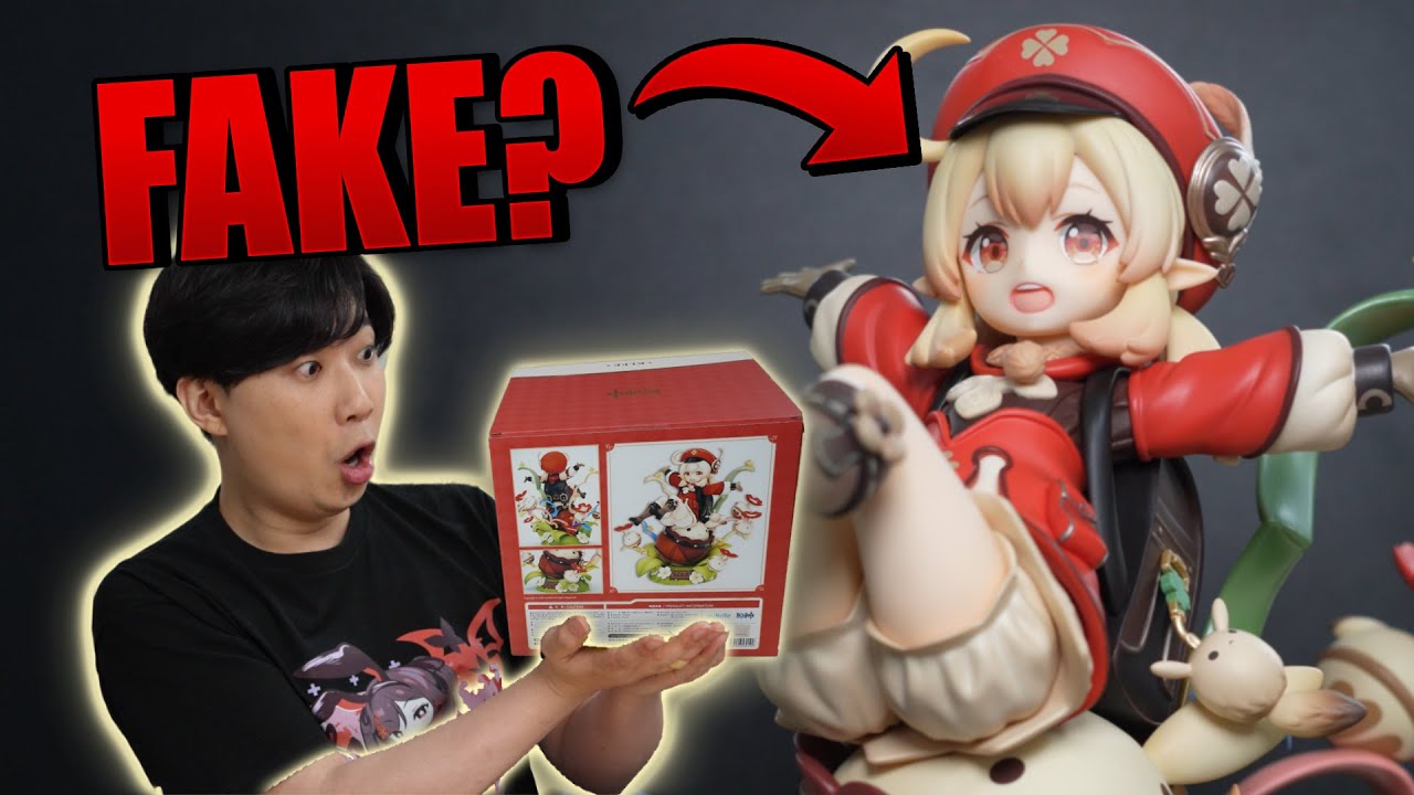Real Klee VS Fake Klee | Klee figure unboxing