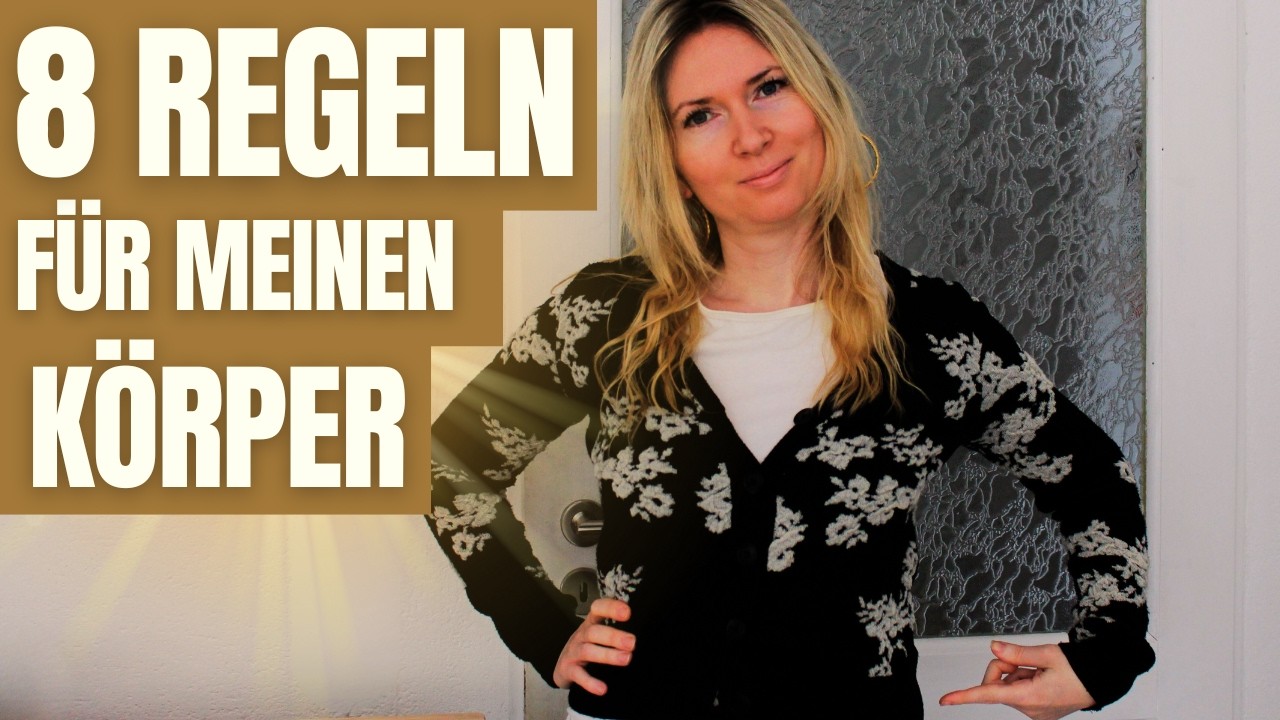 Ich ignoriere meinen Körper nicht mehr: 8 einfache Gewohnheiten