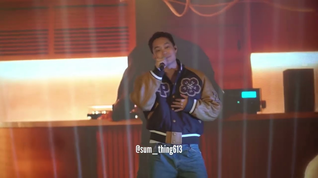 241019 古天樂生日會 胡子彤表演 男人難以說的話