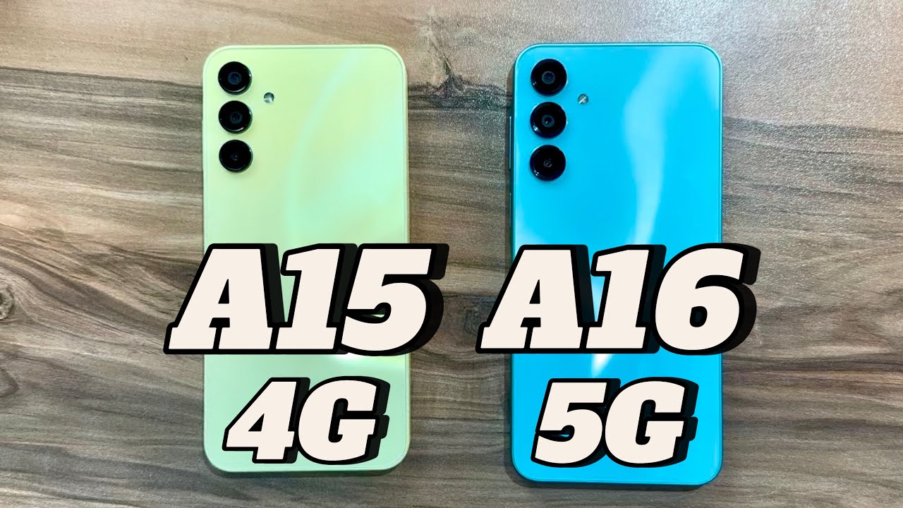 Samsung Galaxy A15 vs Samsung Galaxy A16