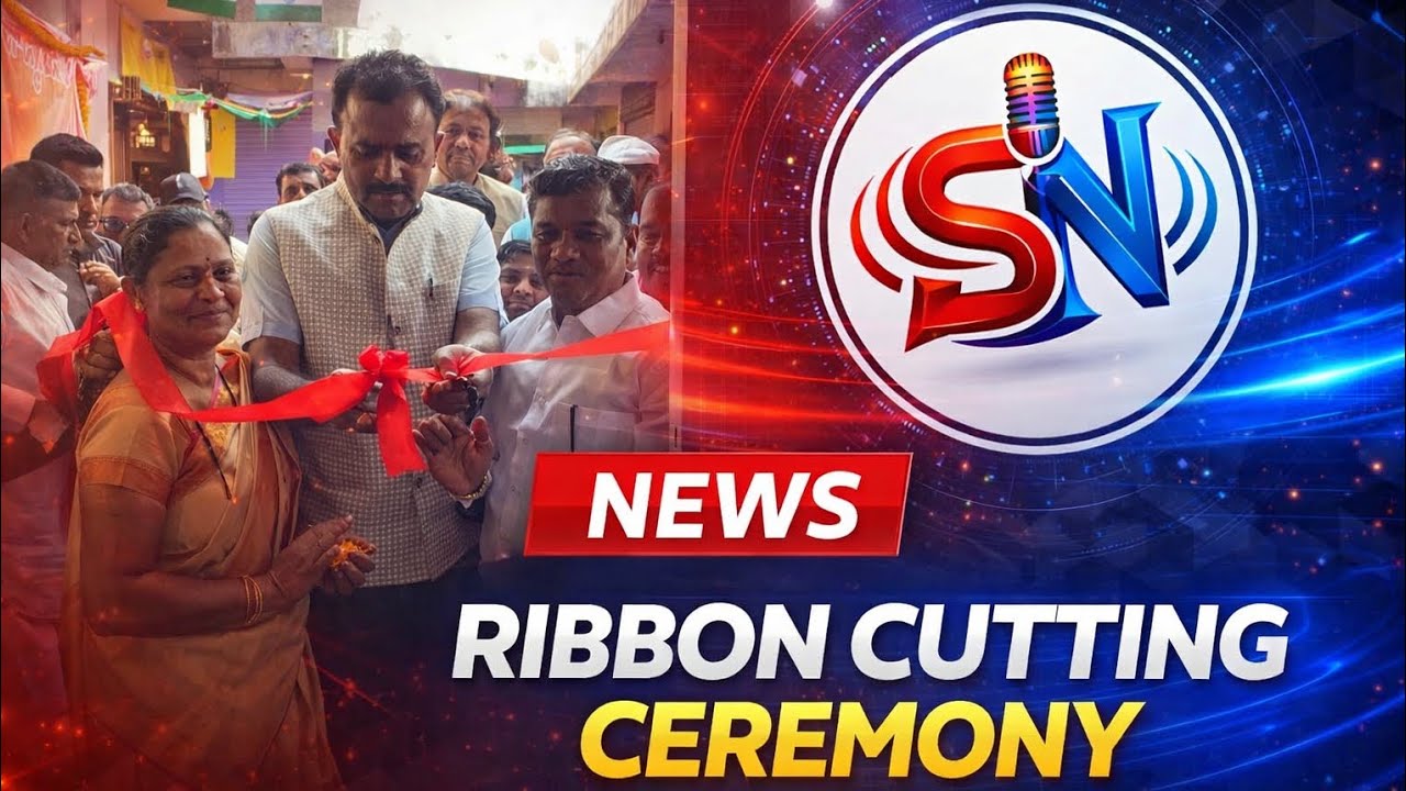 On 77th Republic day Sakshi India news opening ceremony by Shailendra Beldale 