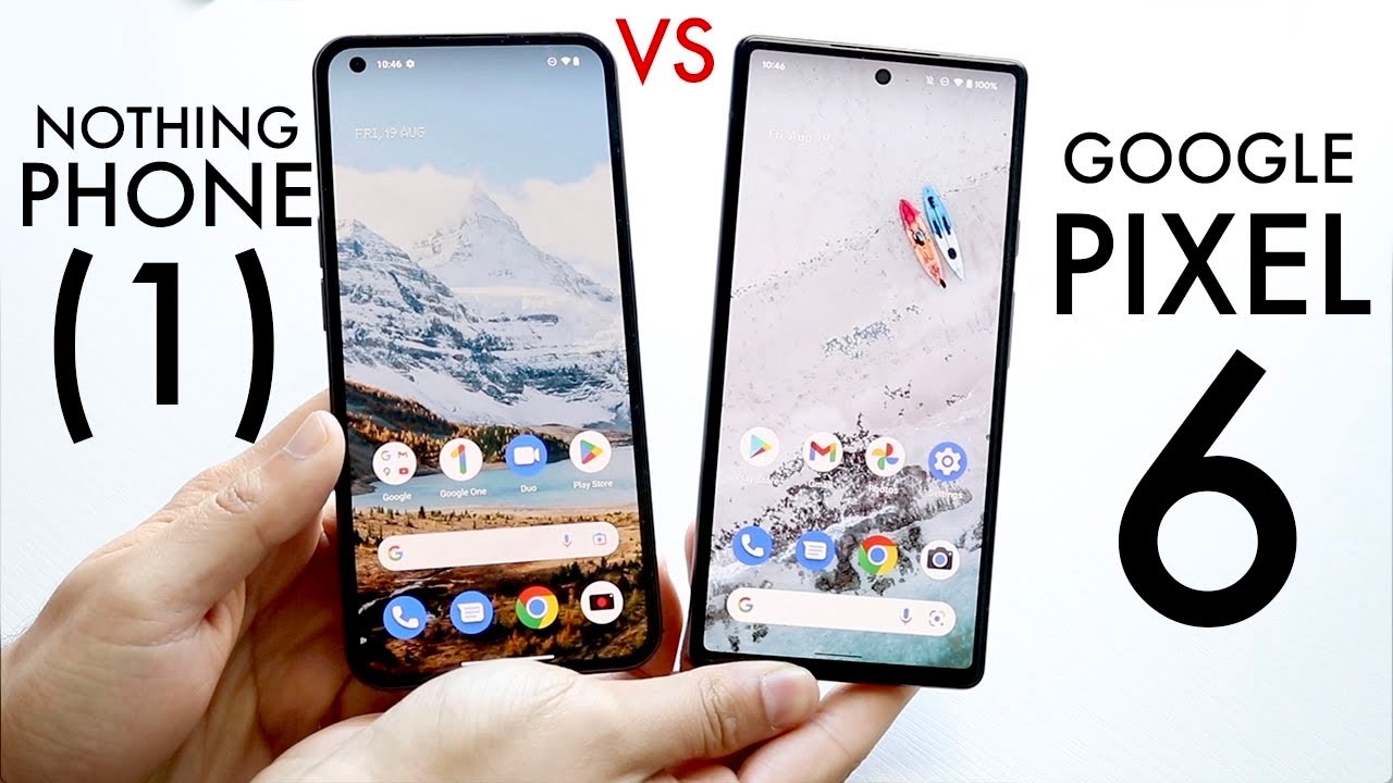 Nothing Phone (1) Vs Google Pixel 6! (Comparison) (Review)