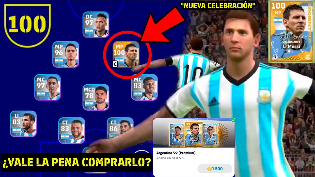 😱 Вот как играет «ПРЕМИУМ-ПАКЕТ МЕССИ 2014 И АРГЕНТИНЫ». Стоит ли он того? | eFootball Mobile