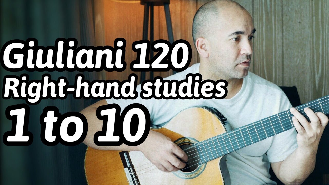 120 Guitar Arpeggios | 1 to 10 | Mauro Giuliani | Classical Guitar Lesson | NBN Guitar