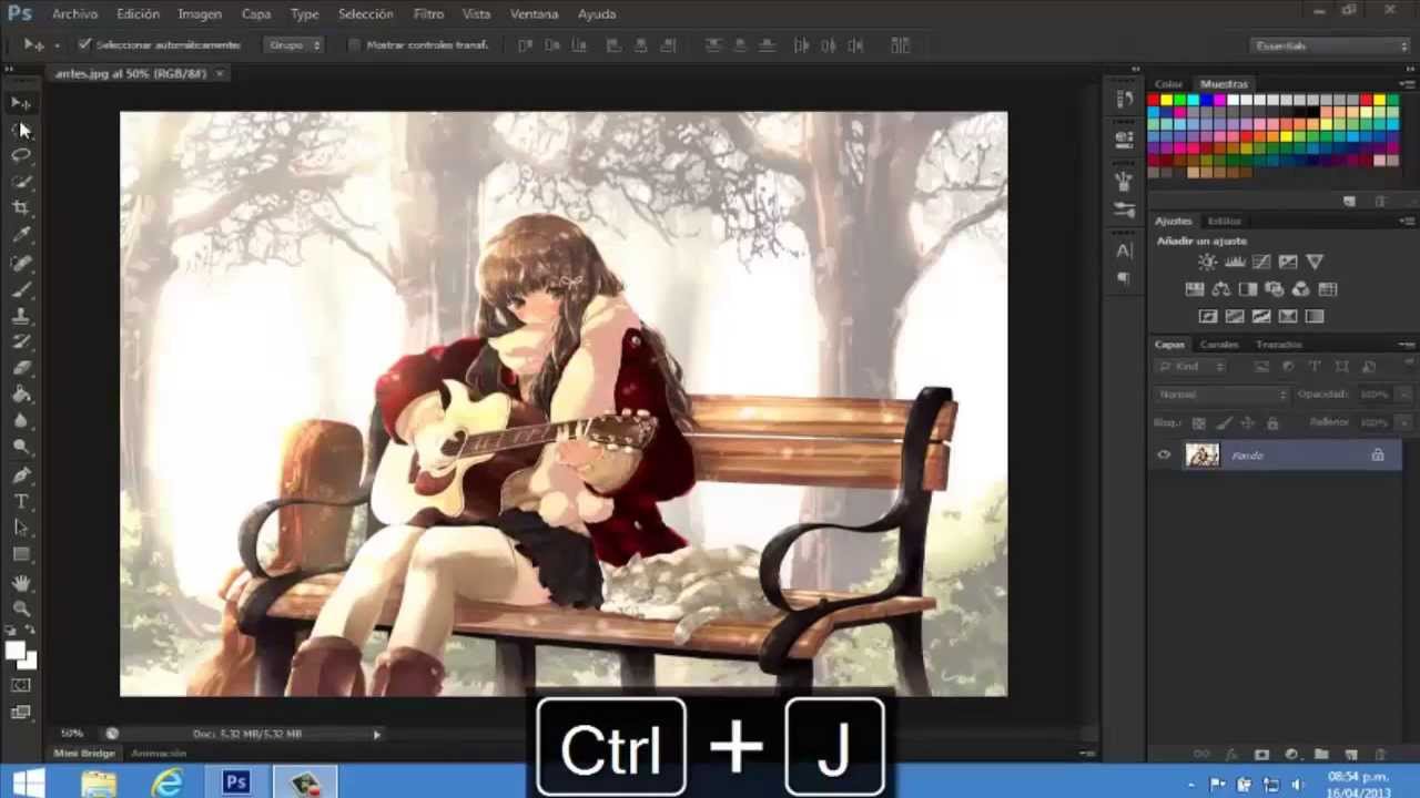 Tutorial Photoshop CC  Efecto de lápiz en una imagen 2020