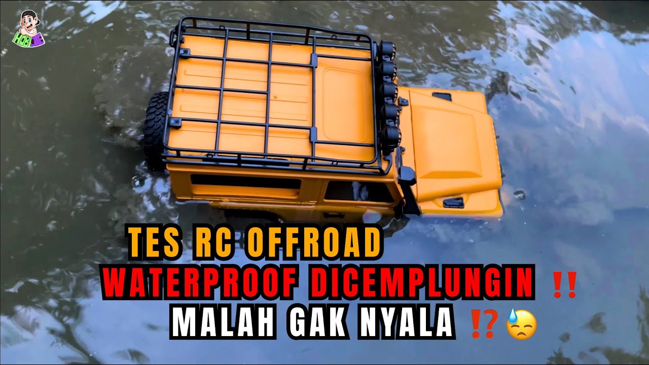 Tes RC OFFROAD Waterproof DICEMPLUNGIN ‼️ Malah GAK NYALA ⁉️😓