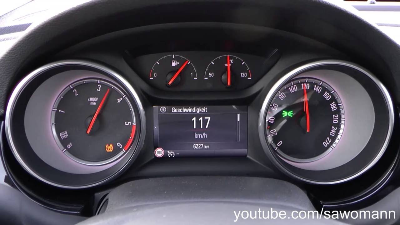 2016 Opel Astra 1.6 BiTurbo CDTi ecoFLEX 160 HP 0-100 km/h &  0-100 mph Acceleration