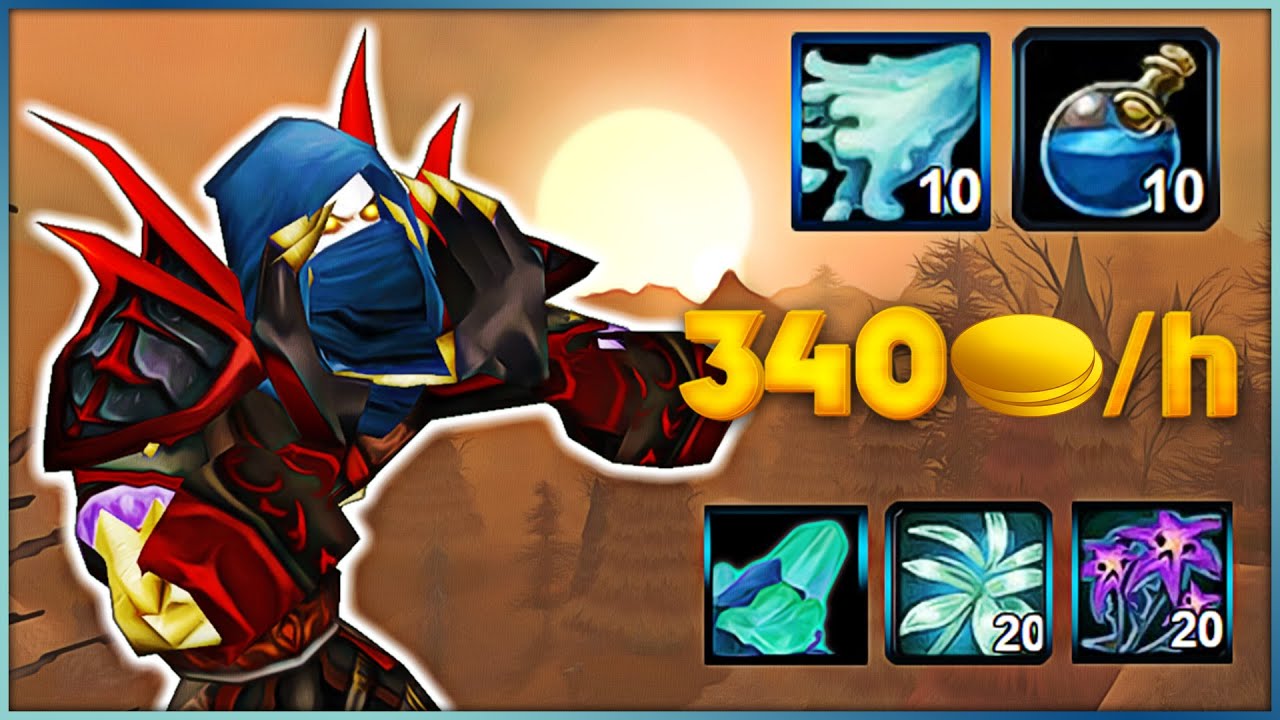 Made 1358 Gold in 4 Hours - My Best Grind in Classic? - WoW Rags to Riches