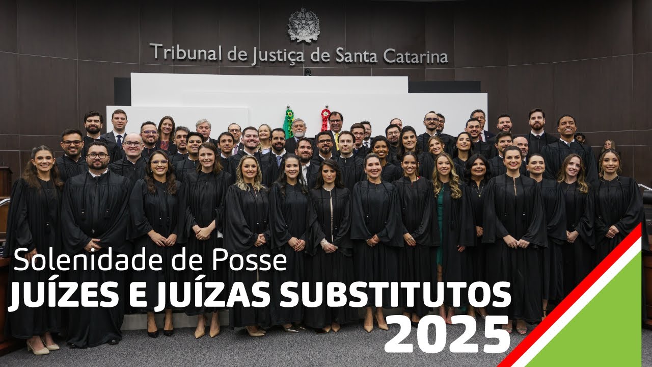 Solenidade de posse dos juízes e juízas substitutas 2025