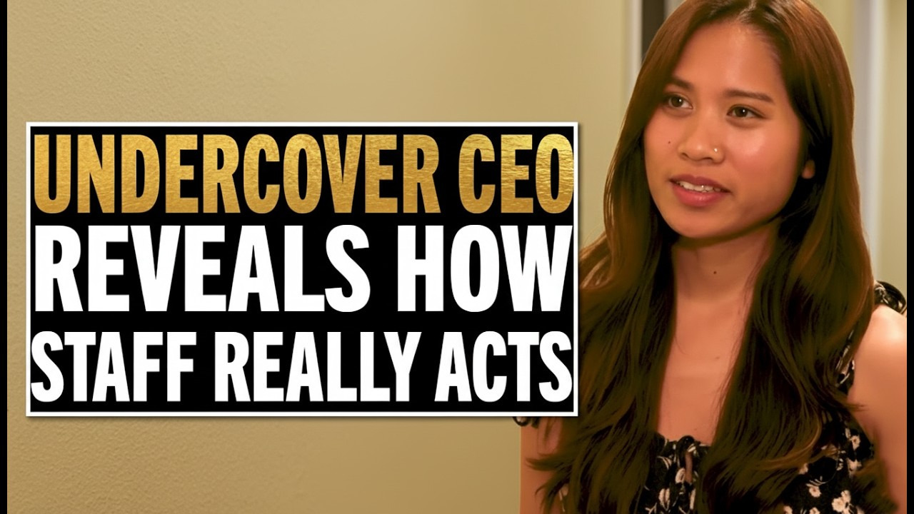 Undercover CEO Exposes the Reality of Employees