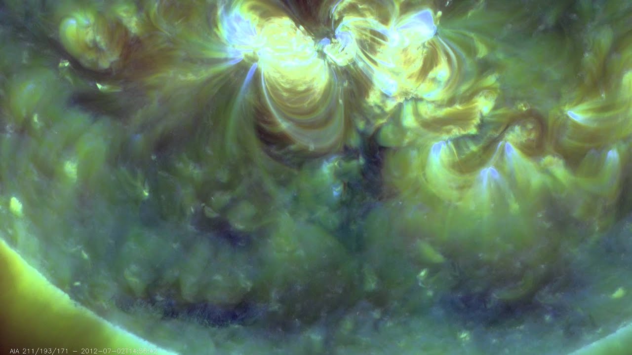 4 Flares w/ cont. ejecta-AR1515-2012/07/02 10:00-18:00 AIA 211/193/171