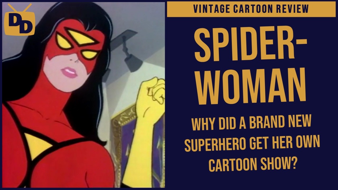 Spider-Woman - Cartoon Review | Odd Origins, But a Pretty Good Show | 1979