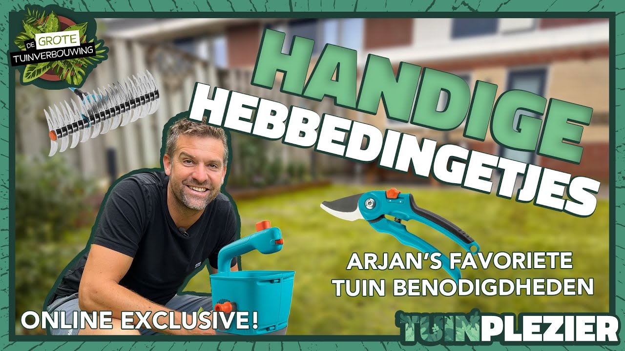 Arjan&rsquo;s superhandige tuingereedschap TIPS❗️ | Tuinplezier🪴