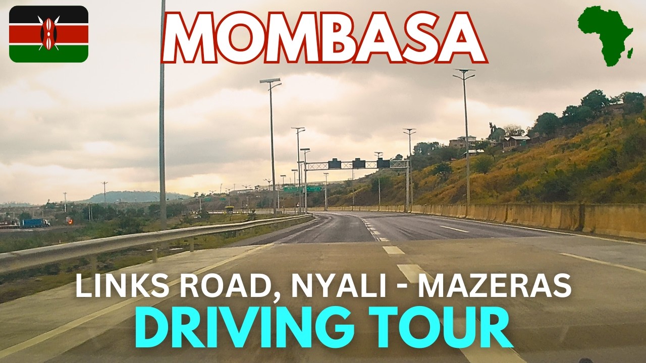 🎧🚗 Picturesque Landscapes of East Africa: 🌍 Explore Mombasa Like Never Before