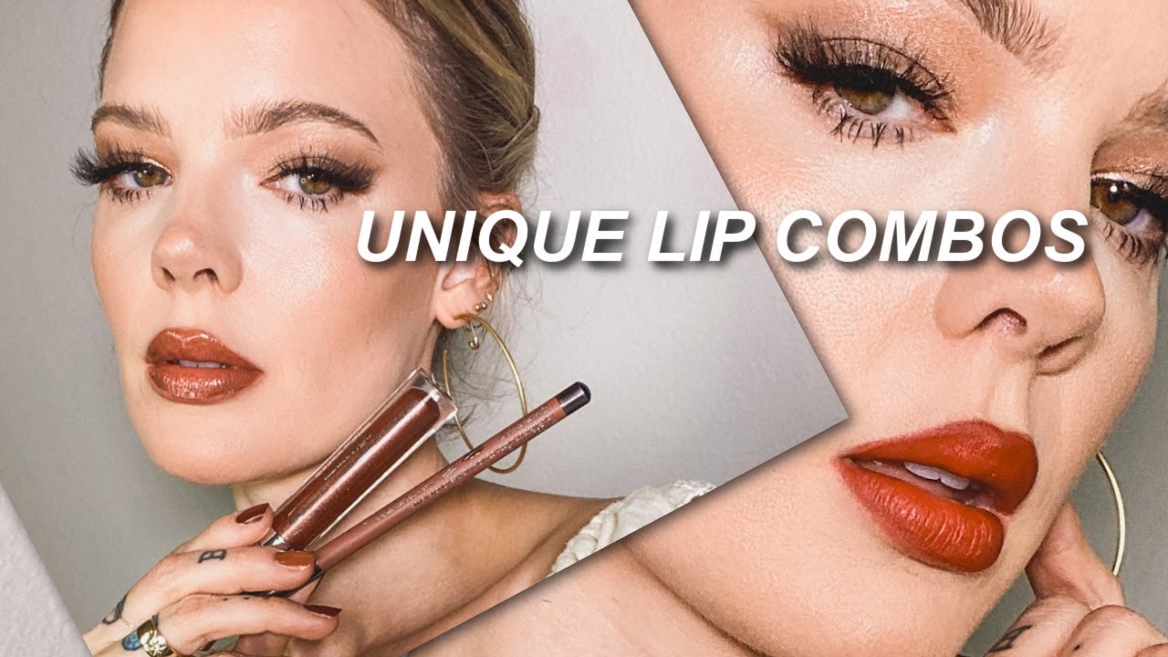 5 ESSENTIAL LIP COMBINATIONS FOR FALL - matte lipsticks, glossy lips, and nude lips