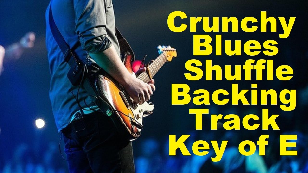 Crunchy 12-Bar Blues Shuffle Guitar Backing Track in E – Essential Practice Session