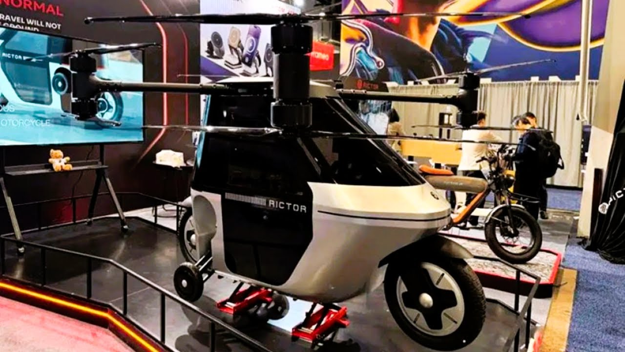 SKYRIDER X1: FLYING MOTORCYCLE PRICED AT US $60,000