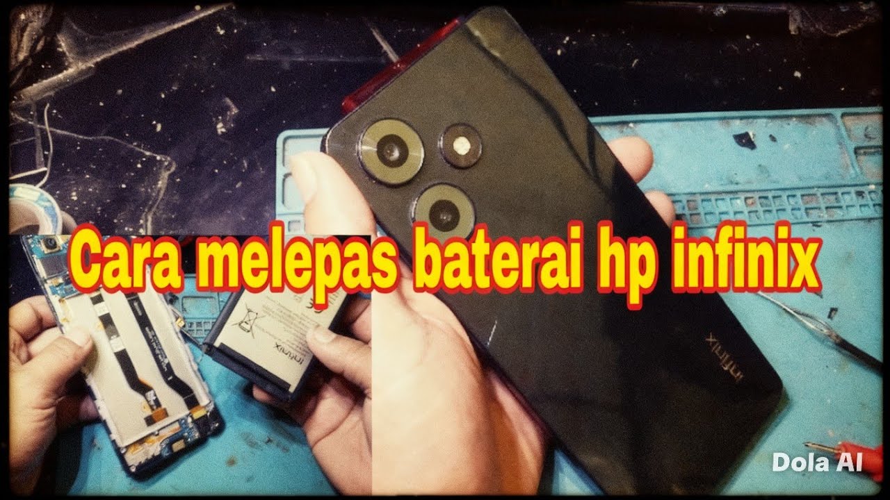 Cara bongkar baterai infinix hot 30,cara memperbaiki baterai infinix hot 30,carabuka baterai Infinix