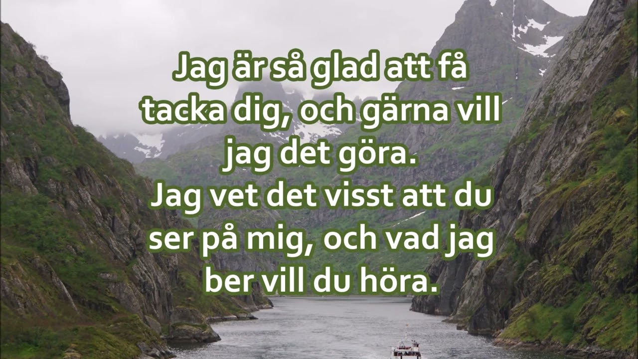 Psalm 210  - Jag lyfter ögat mot himmelen - 