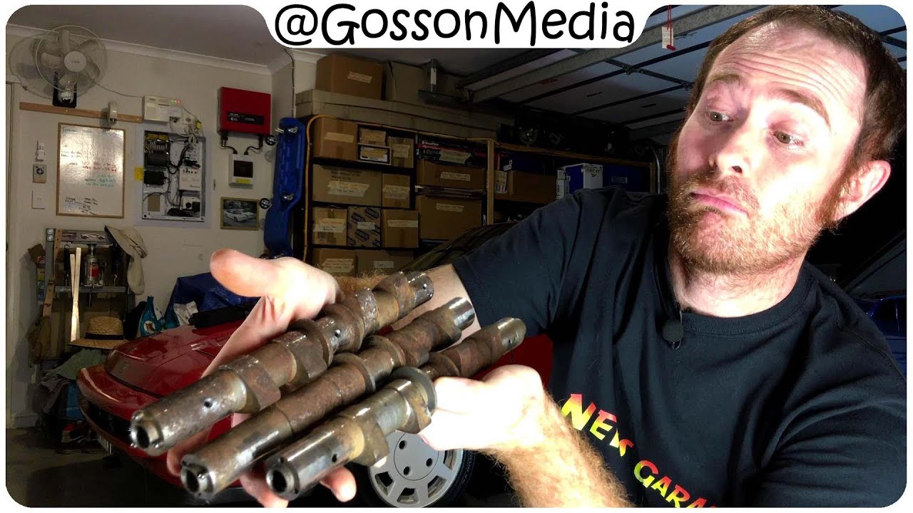 DOHC EA82 Project - Episode 5 : Cleaning up the NOS Camshafts