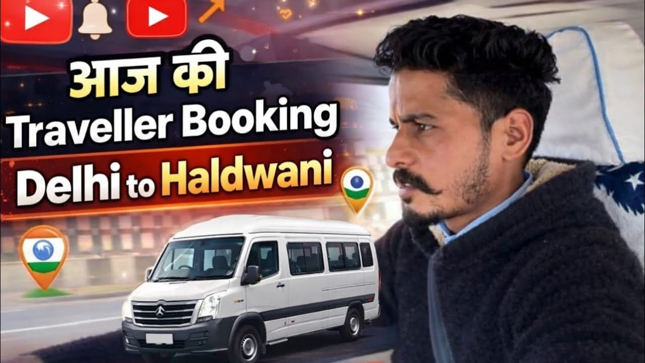 Delhi to Haldwani Tempo Traveller🚌 Booking Today | On Road Experience