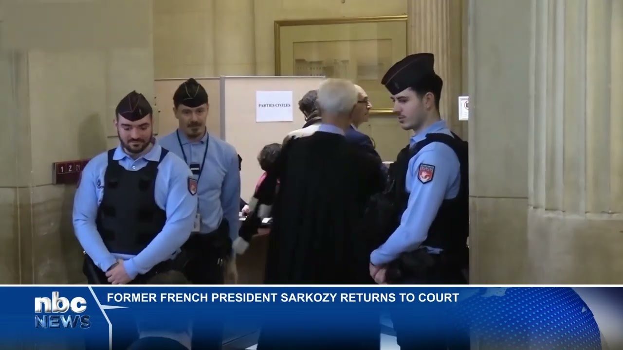 Саркози предстал перед судом по обвинению в незаконном финансировании избирательной кампании - nbc
