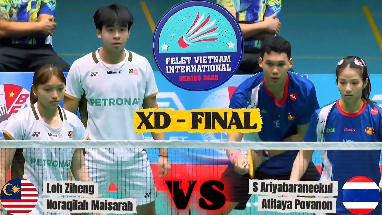 Loh Ziheng/Noraqilah Maisarah vs Ariya/Povan | F | Felet Vietnam International Series 2025 Badminton