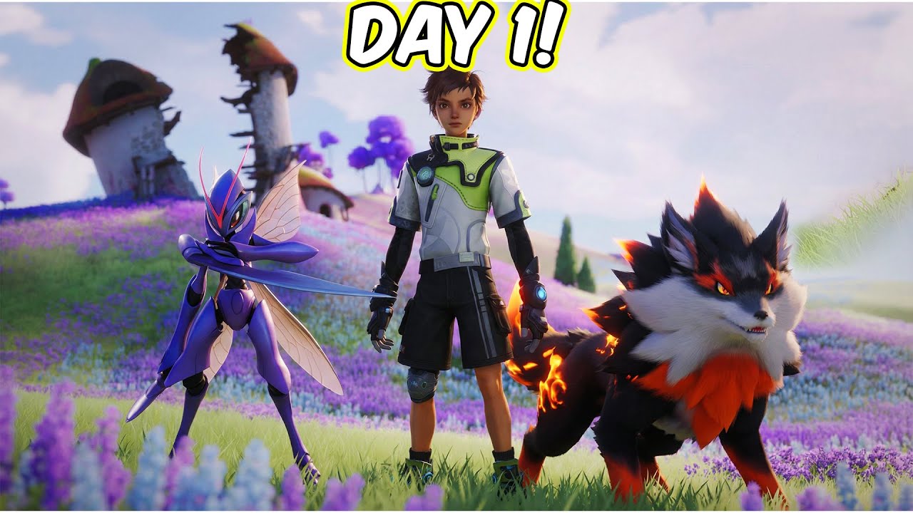 Day 1 In This Brand NEW Creature Collecting Game And Its AWESOME!