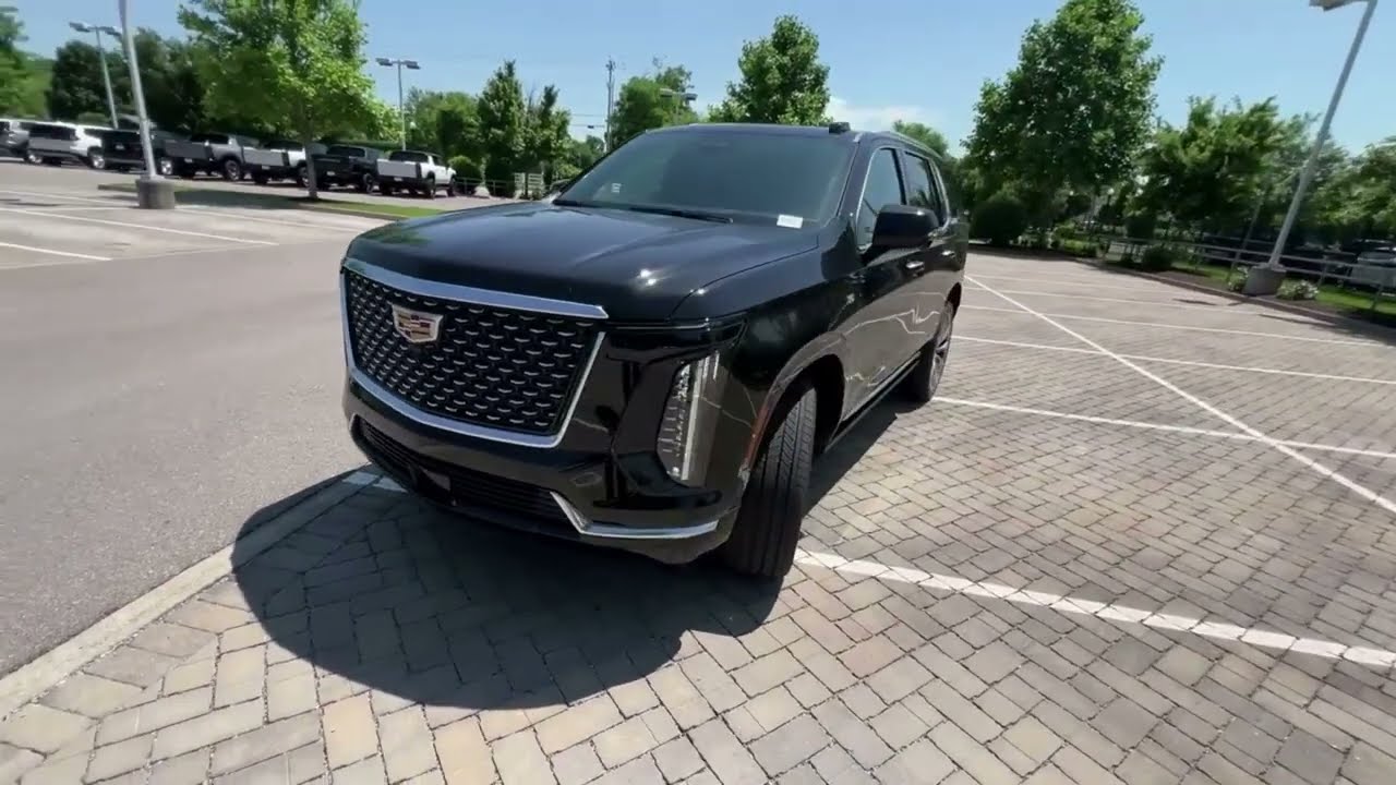 Обзор Cadillac Escalade Premium Luxury Walkaround 2025 года (характеристики, интерьер, экстерьер)