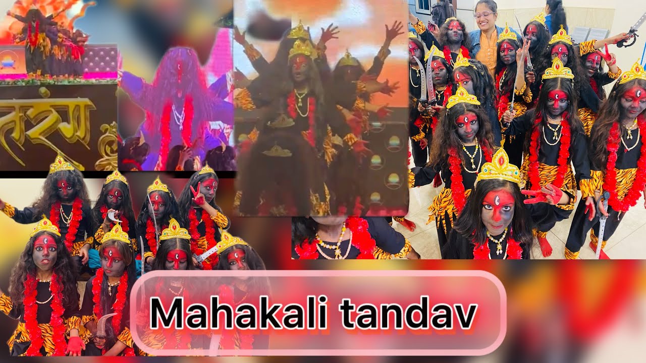 Mila to marega | Rakta charit  | Mahakali tandav dance | annual function dance | 3rd class girls