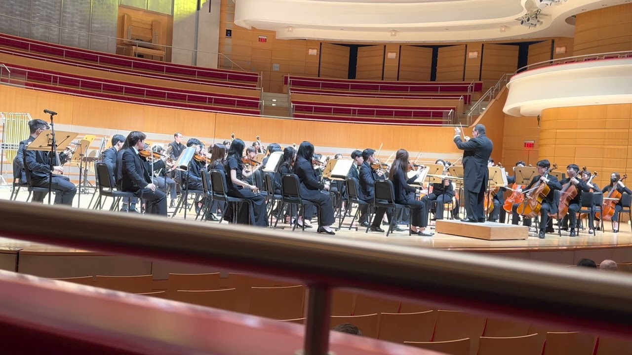 Soo Hee Newbold, Perseus,  Beckman HS Orchestra, Jim Kollias Dir., Segerstrom Hall, March 2023
