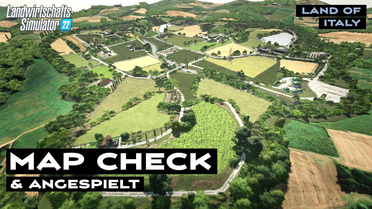 LS22 | Live | Map Check | Land of Italy