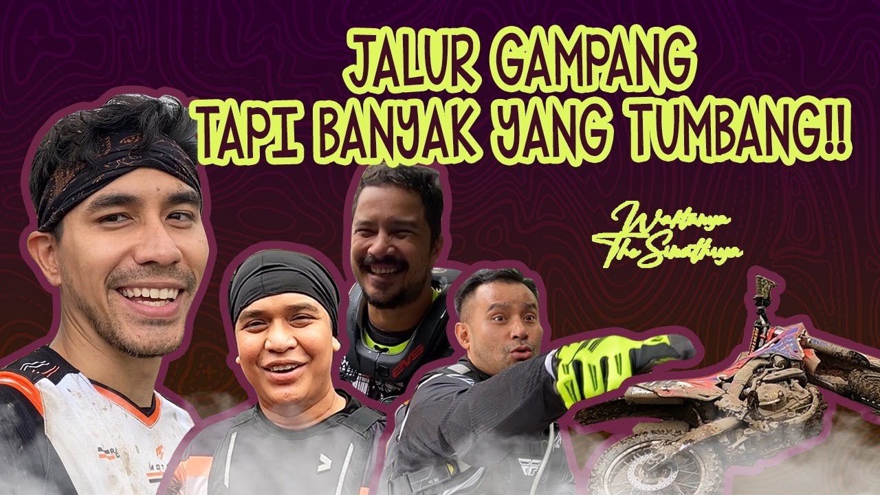 PASUKAN BERANI SENANG NGEJALUR ABIS HUJAN!!