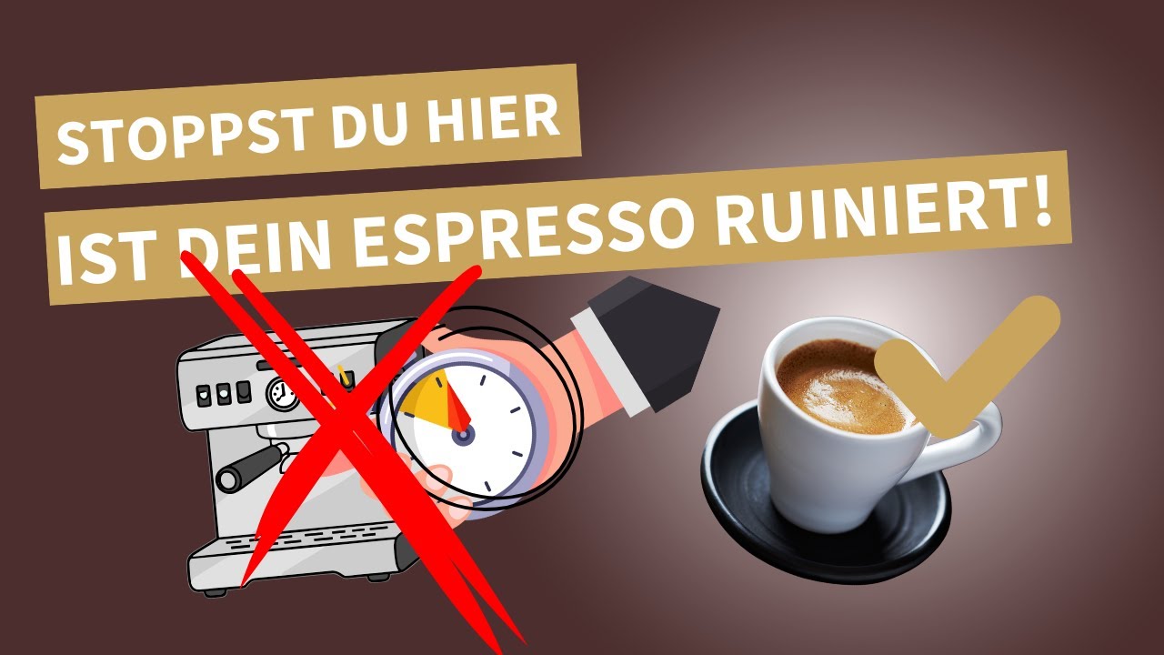 Wann startet die Espresso-Zeit wirklich? 90 % machen’s falsch!