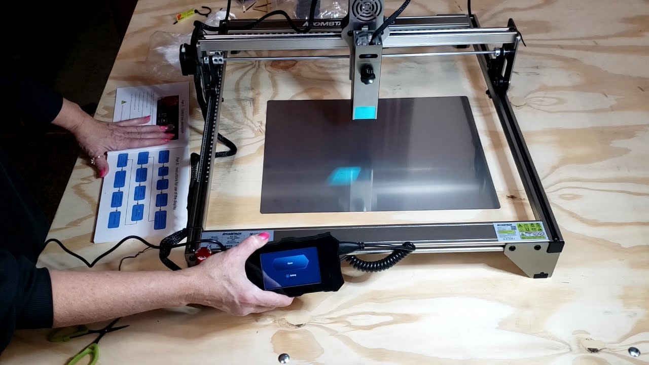 Atomstack S20 Pro Laser Engraver Unboxing and Assembly