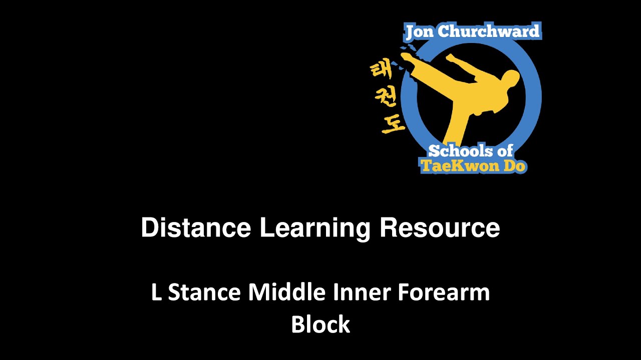 L stance Inner Forearm Block - Niunja So An Palmok Makgi