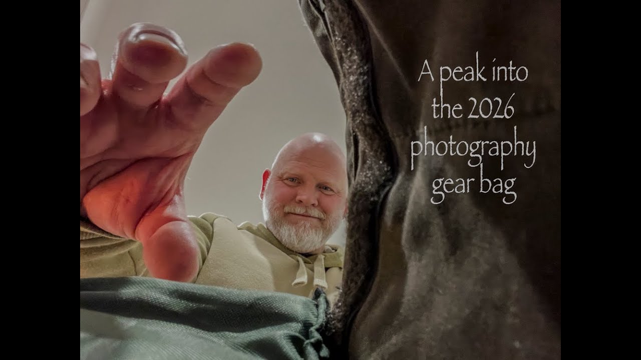 Gigglers Photography Gear Bag peak for 2026 (OM System)