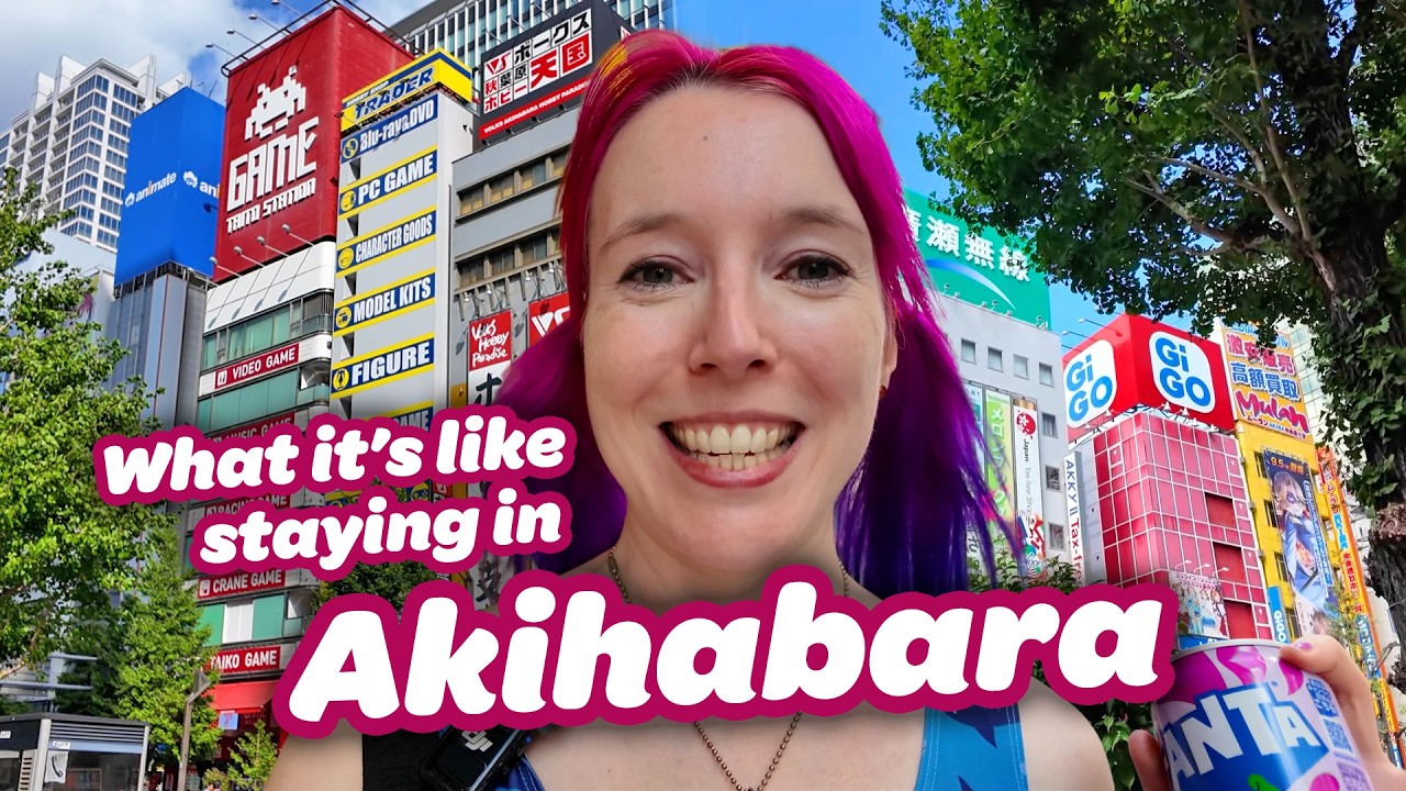 What it's like staying in AKIHABARA ✨ Tokyo, Japan