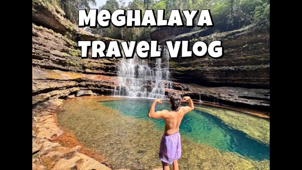 Meghalaya Trip Vlog | River Trek in Mawlynbna