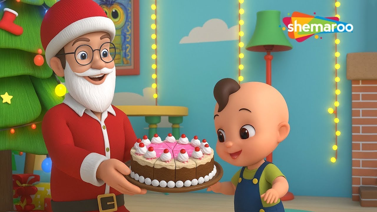 Christmas special :- Pat a Cake Song | Kids 3D Songs | @shemarookidsjunior