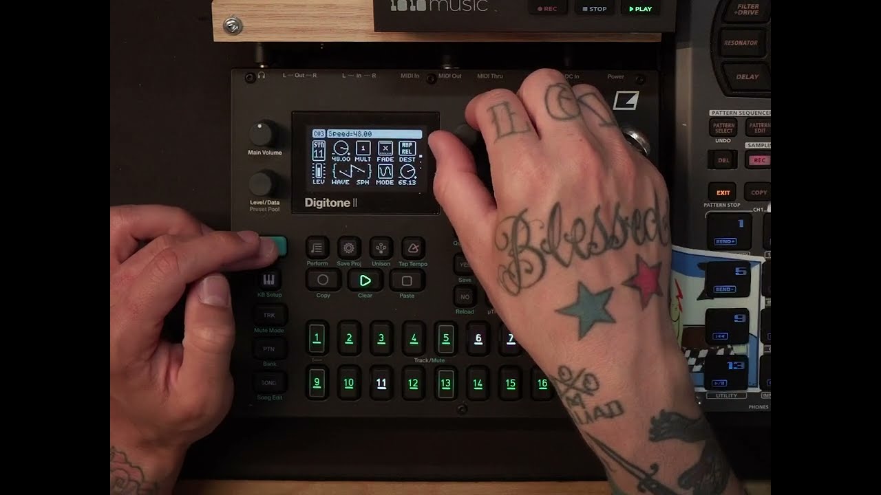 DIGITONE 2 WORKFLOW FEAT. 1010 MUSIC BLACKBOX | *NO TALKING*