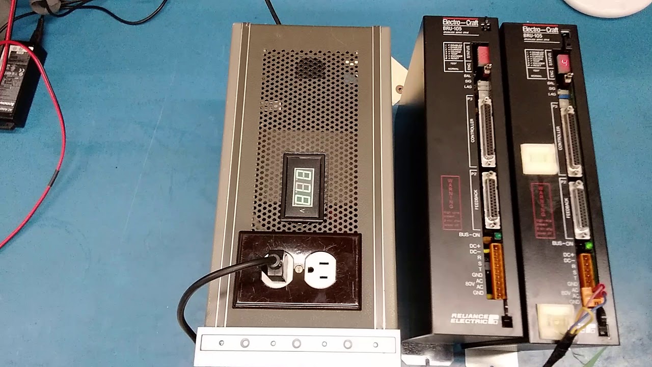 409711-1 - Reliance Servo Motor Drive - BRU-105 - W9614213
