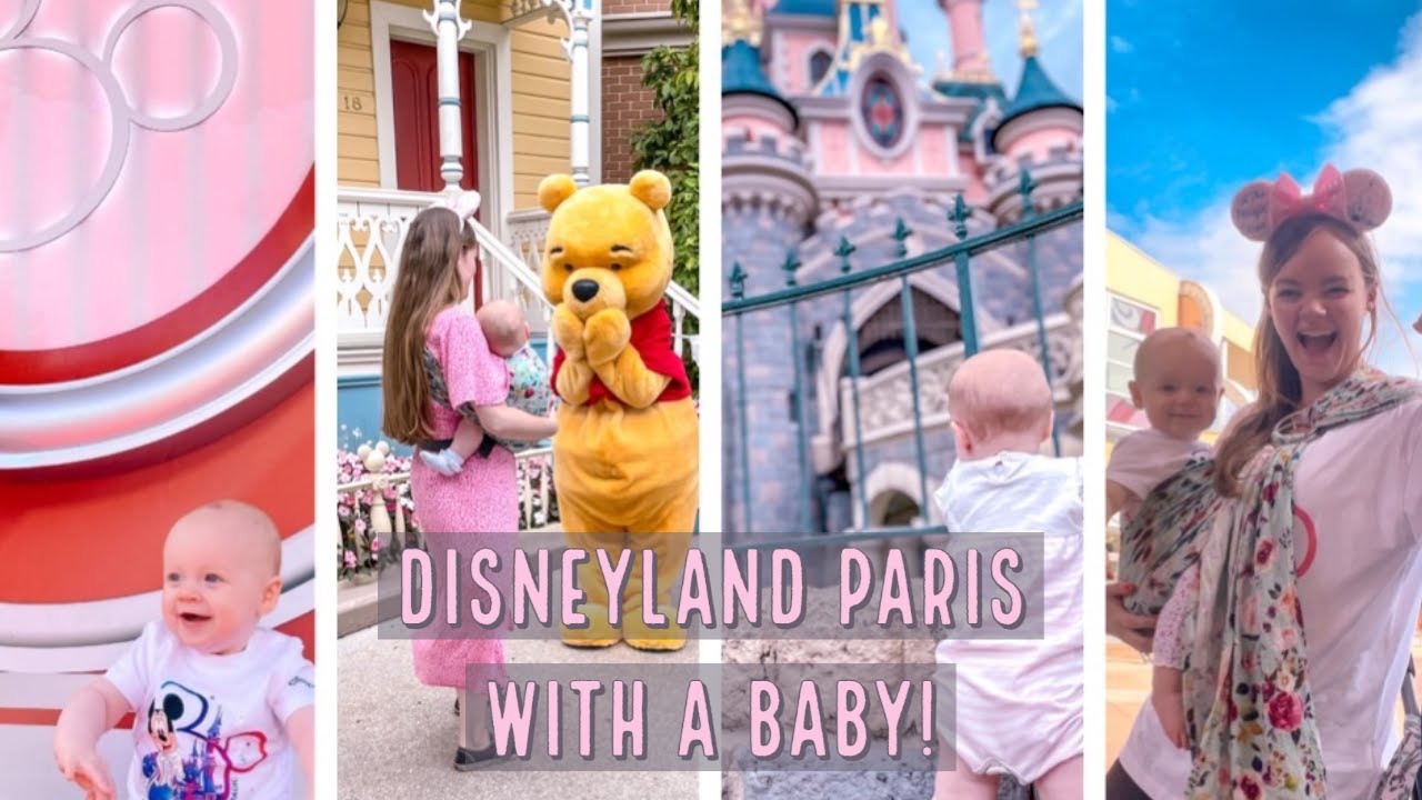 DISNEYLAND PARIS VLOG/ROUND-UP | Disneyland On My Own with a Baby!