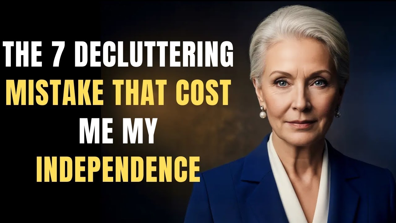 Senior's Confession: The 7 Decluttering Mistake That Cost Me My Independence